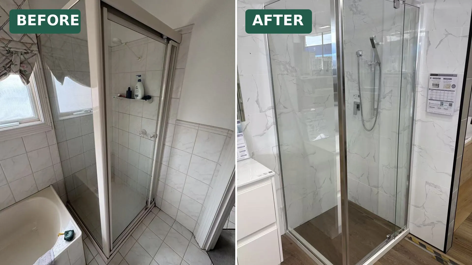 Shower Enclosure Upgrade
