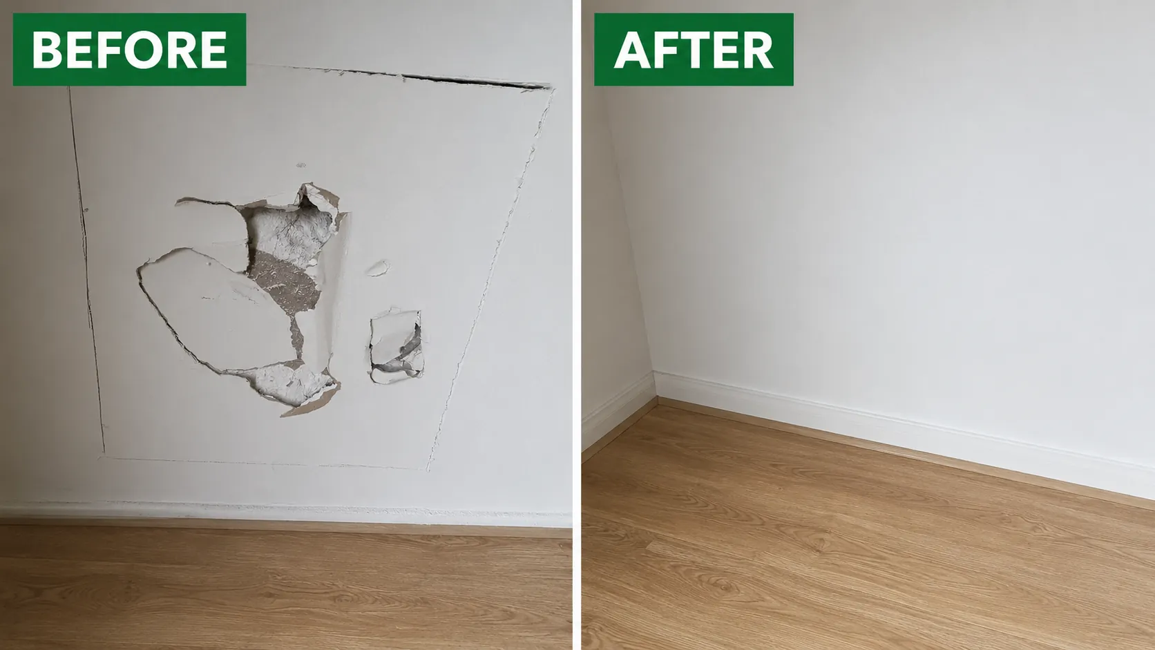 Damaged Wall Repair & Restoration